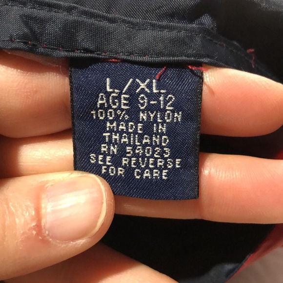 Gap red hooded lightweight jacket size L/XL - Picture 12 of 12